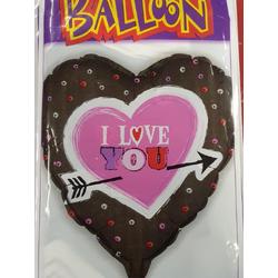 hart ballon i love you, 45cm Unique