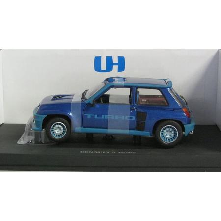 Renault 5 Turbo 1:18 Universal Hobbies Blauw 4521