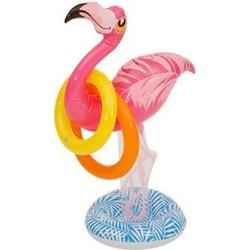 Opblaasbare Ringenwerpspel Flamingo - Ringen Gooien