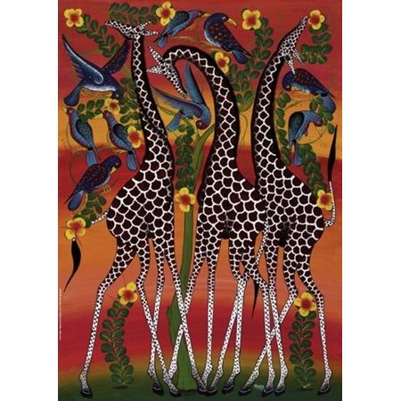 Giraffes  - Legpuzzel - 1000 Stukjes