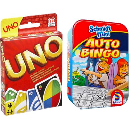 Spelvoordeelset Uno & Auto Bingo