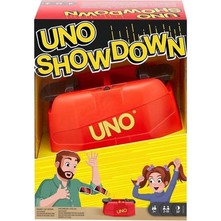 Uno Showdown Kaartspel - Inclusief Kaarten - Excl. Batterijen