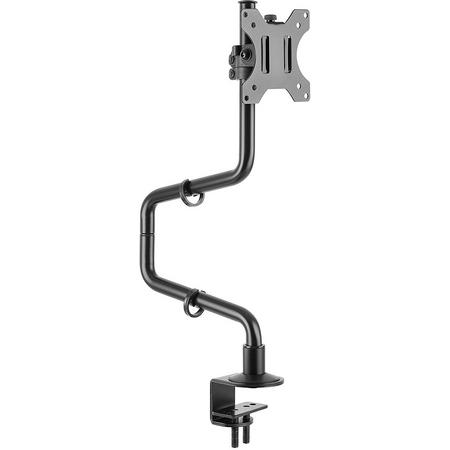 Urbo Adjustable Monitor Arm for Ergonomic Comfort & Flat Panel Computer Screens in Offices (Desk Mounted)