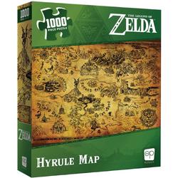 The Legend of Zelda Puzzel  Hyrule Map (1000 pieces)