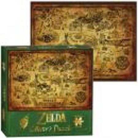 ZELDA - Puzzle The Legend of Zelda Hyrule Map x1