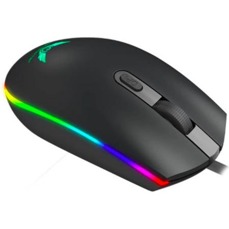 Gaming muis met RGB verlichtig en DPI knop