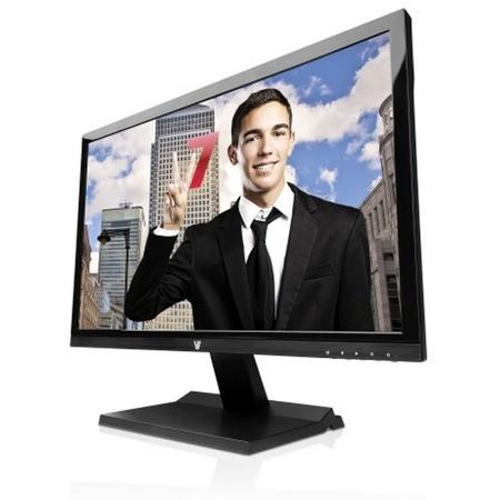 V7 L23600WHS 23.6 Full HD Zwart computer monitor