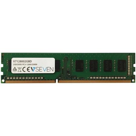 V7 V7128002GBD 2GB DDR3 1600MHz geheugenmodule