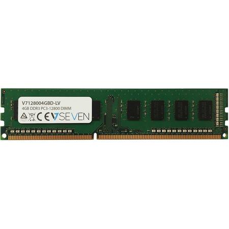 V7 V7128004GBD-LV 4GB DDR3 1600MHz geheugenmodule