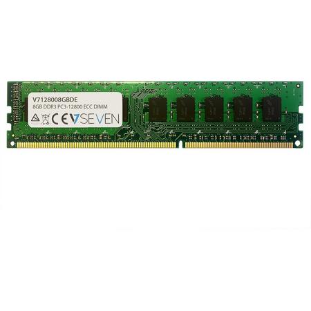 V7 V7128008GBDE 8GB DDR3 1600MHz ECC geheugenmodule