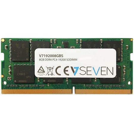 V7 V7192008GBS 8GB DDR4 2400MHz geheugenmodule