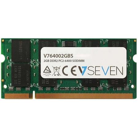 V7 V764002GBS 2GB DDR2 800MHz geheugenmodule