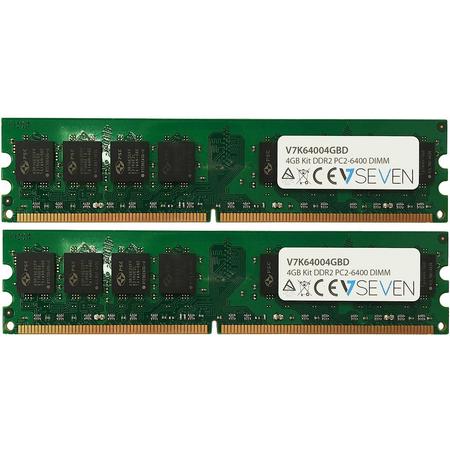 V7 V7K64004GBD 4GB DDR2 800MHz geheugenmodule
