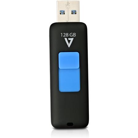 V7 VF3128GAR-BLK-3E USB 3.0 stick 128 GB (zwart)