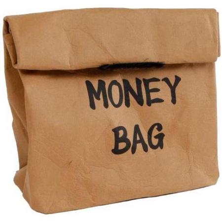 Van Manen Spaarzak Money Bag 12 X 17 Cm Wasbaar Papier Bruin