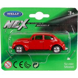 Welly VW classical Beetle Die Cast 1:60 2 assorti