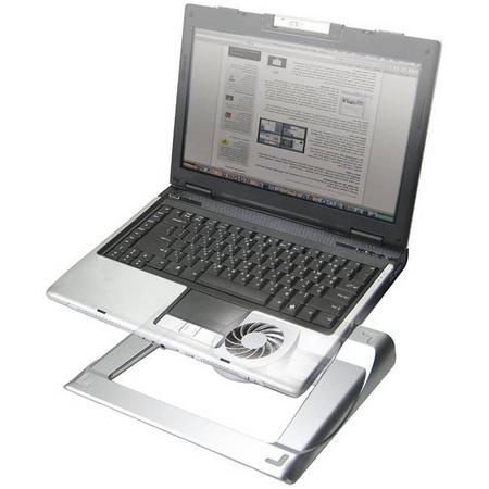 Laptopstandaard notebookstandaard voor 17 inch met USB cooler