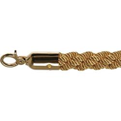 Barrier rope luxury gold chrome
