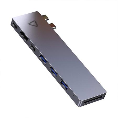 VEMNI Omega 8 in 1 USB C Powered Hub - Thunderbolt 3 Dock - MacBook Laptop - HDMI 4K ii