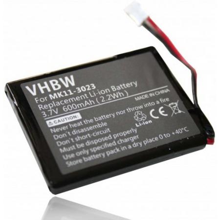 VHBW Vervangende accu MK11-3023 voor PlayStation 3 Wireless Qwerty Keypad