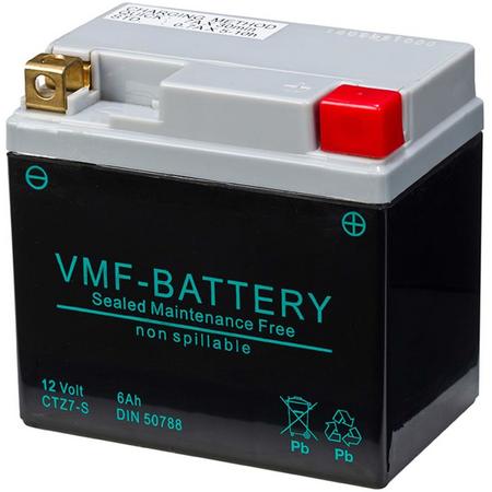 VMF Powersport AGM accu 12 V 6 Ah FA YTZ7-S
