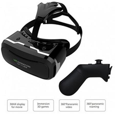 VR Shinecon 2.0 Bril inclusief Bluetooth Joystick Controller