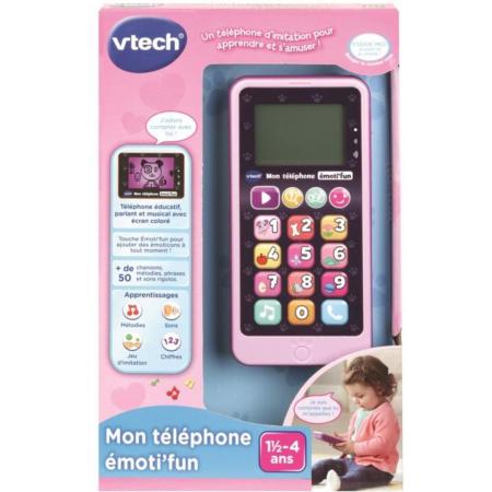 VTech Mon téléphone émotifun rose