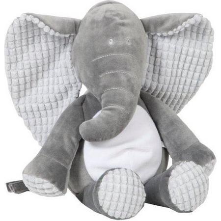 Vaco Knuffel Billy Olifant 30 Cm Polyester Grijs