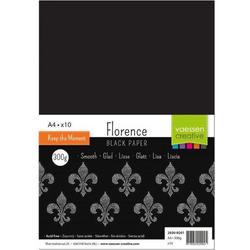 Florence Papier A4 300g 10pcs Black