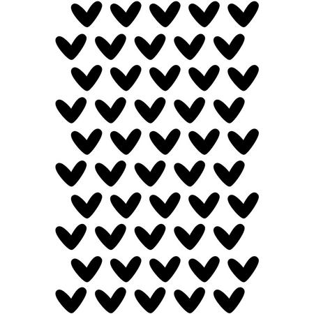 Vaessen Creative Love It stencil A5 hearts