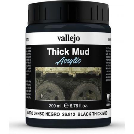 Black Mud Thick Mud Weathering Effects - 200ml - 26812