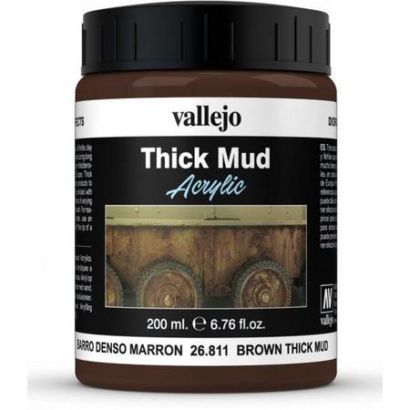 Brown Mud Thick Mud Weathering Effects - 200ml - 26811