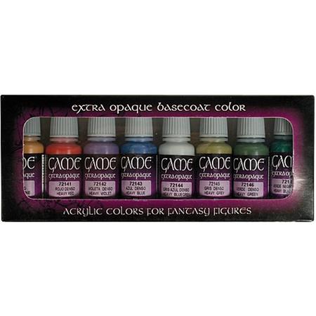 Game Color Extra Opaque Set - 8 kleuren - 17ml - 72294