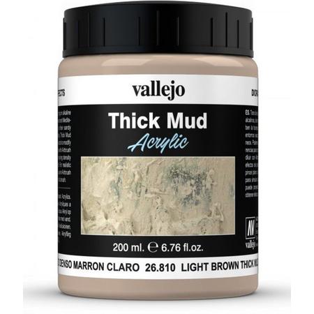 Light Brown Mud Thick Mud Weathering Effects - 200ml - 26810