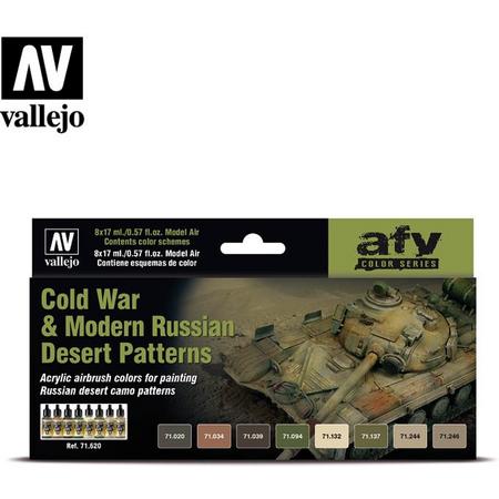 Model Air AFV Series Cold War & Modern Russian Desert Patterns - 8 kleuren - 17ml - 71620