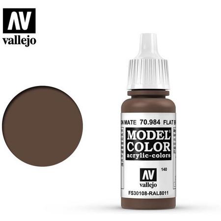 VALLEJO Model Color Flat Brown