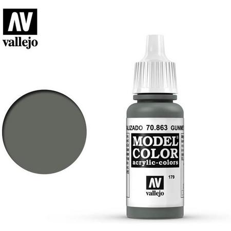 VALLEJO Model Color Gunmetal Grey