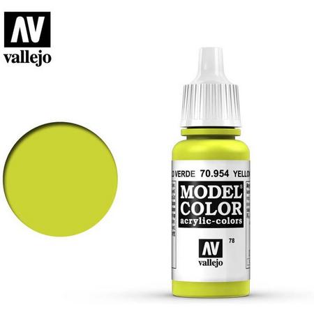 VALLEJO Model Color Yellow Green