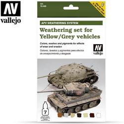 Weather. Yellow/Grey Veh. - Vallejo - VAL-78405