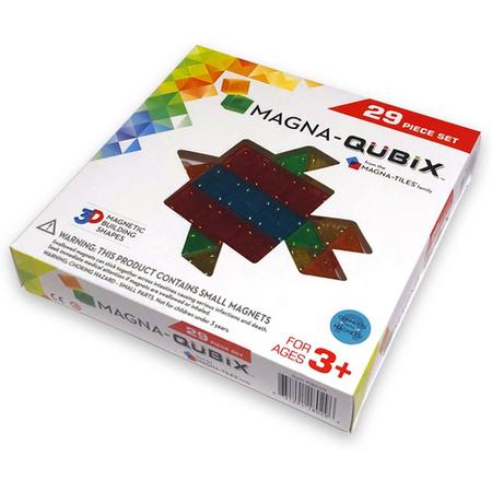 Magna Qubix - Set van 29 magnetische 3D-vormen