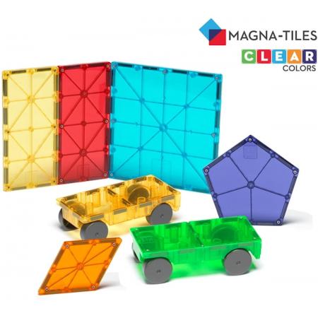 Magna-Tiles® Clear Colors Expansion Kit