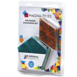 Magna-Tiles® Clear Colors Polygons Expansion Set