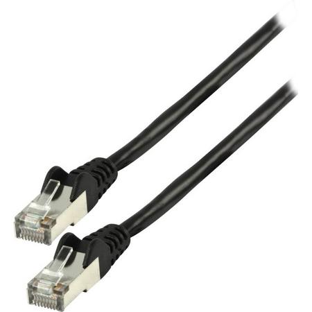 FTP CAT 5e netwerk kabel 15,0 m zwart