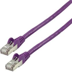 FTP CAT 6 netwerk kabel 10,0 m paars