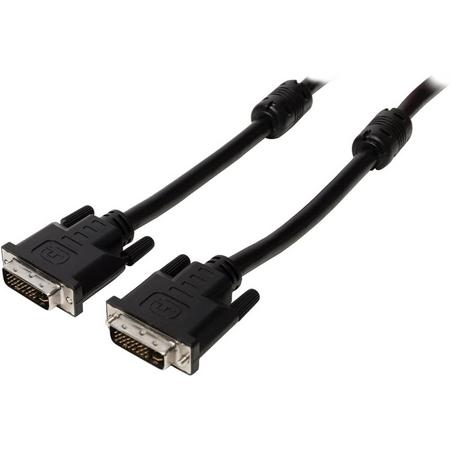 Valueline 2m DVI-I m/m 2m DVI-I DVI-I Zwart DVI kabel
