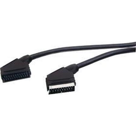 Valueline SCART 40 SCART-kabel 1,5 m SCART (21-pin) Zwart