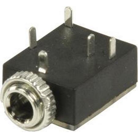 Valueline VLAP22800B 3.5mm Zwart, Zilver kabel-connector