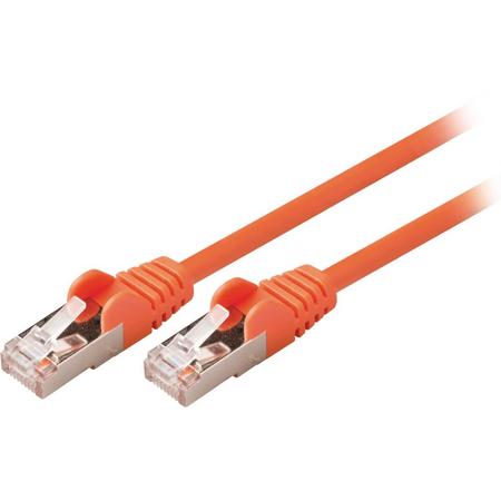Valueline VLCP85121O15 1.5m Cat5e SF/UTP (S-FTP) Oranje netwerkkabel