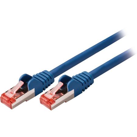 Valueline VLCP85221L10 1m Cat6 S/FTP (S-STP) Blauw netwerkkabel
