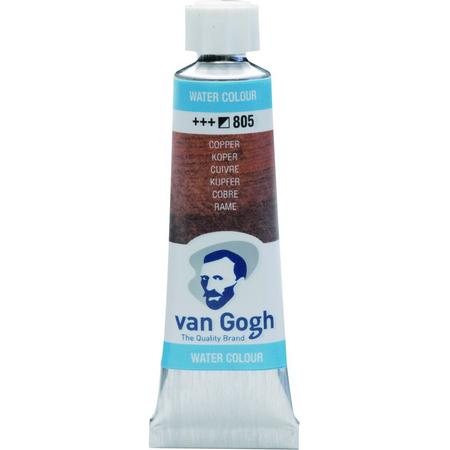 Van Gogh Water Colour tube 10 ml Copper (805)